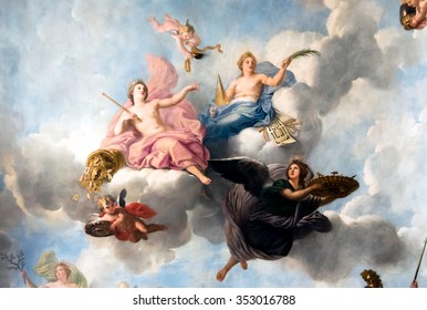 Ceiling Painting Images Stock Photos Vectors Shutterstock