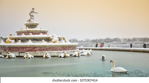 Versailles Snow Winter