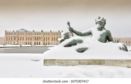 Versailles Snow Winter