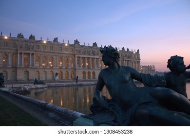 Versailles In A Winter Evening