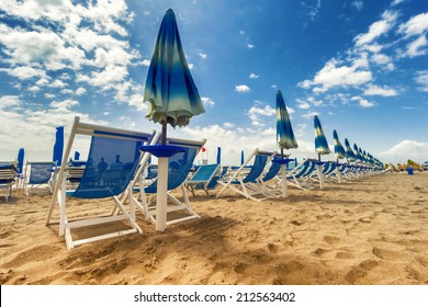 Versilia Beach. Tuscany, Italy