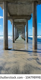 Vertical Angle Of Underside Of La Jolla Pier