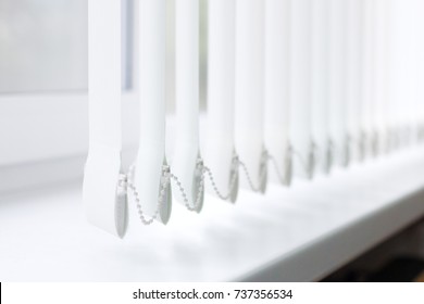 Vertical blinds white