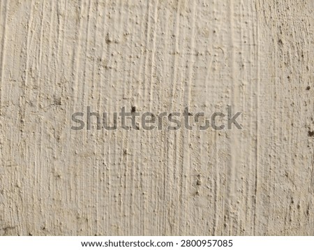 Vertical Concrete Texture Background with Rough Beige Cement Surface and Linear Pattern