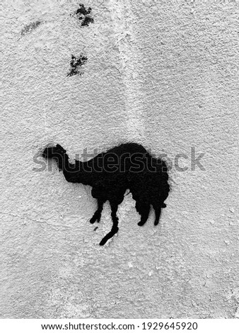 Similar – Image, Stock Photo Don’t you dare sit down!