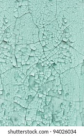 Vertical grunge background - wall covered with cracked paint