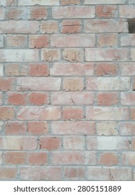 Vertical Pattern of old RedBrick Wall Texture BackGround