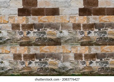 Vertical Pattern Stone, Brick Factory Wall Weathered Texture