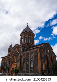 A Vertical Shot Of Cathedral Of The Holy Mother Of God (Our Lady Of Seven Wounds) In Gyumri, Armenia