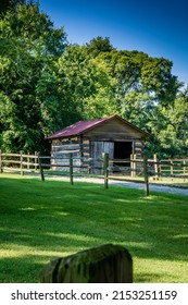 A Vertical Shot Of Hermitage, Nashville, Tennessee, Home Of President Andrew Jackson