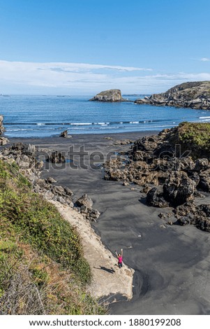 Similar – Image, Stock Photo Bay of Biscay surf
