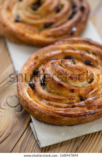 Vertical Shot Sweet French Roll Buns Stock Photo Edit Now
