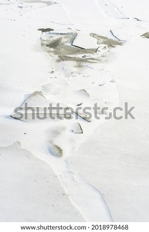 Similar – Image, Stock Photo tropic Snow Snow layer