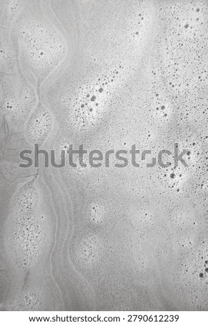 Vertical Soapy Foam Texture; Colorless Background Resource