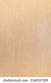 Vertical Texture Of Natural Wood With A Natural Pattern In Beige. Background For Design