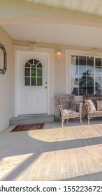 Vertical Traditional Home Veranda And Deck With No People