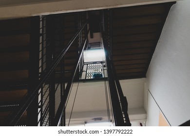 Vertigo Stairs With Light On The End