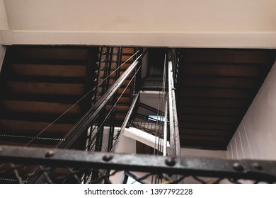 Vertigo Stairs Metal And Wood