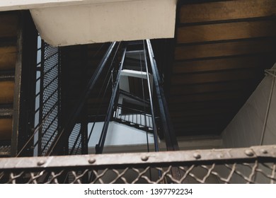 Vertigo Stairs Without Light On The End