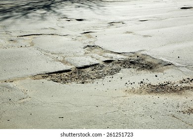 Very Bad Quality Road Potholes Stock Photo 261251723 | Shutterstock