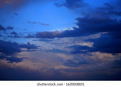 Very beautiful clouds like a dramatic scene