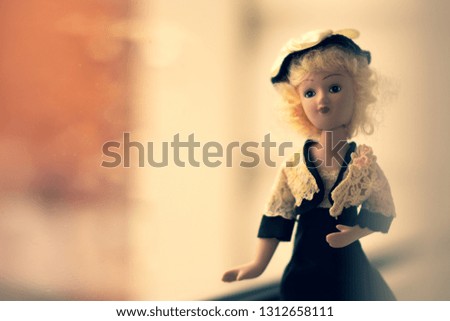 very beautiful doll portrait