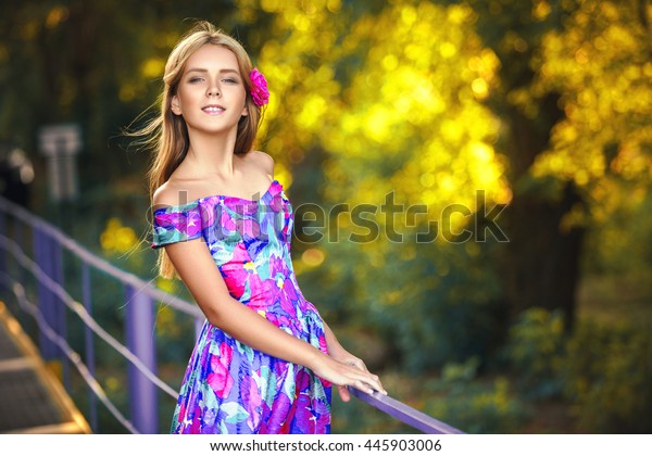 Very Beautiful Young Girl Portrait Teenager Stock Photo Edit Now