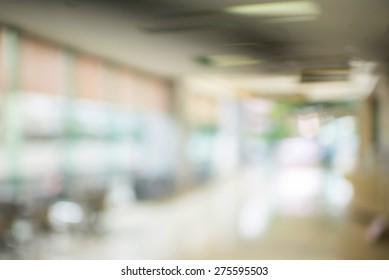 Very Blur Image Corridor Light Background Stock Photo 275595503 ...