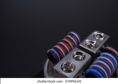 Very Colourful Coil Vape