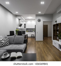 Very Creative Design Of Small Space In Modern Apartment