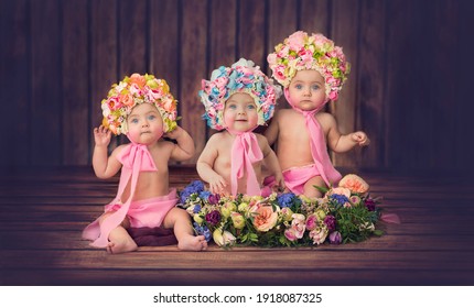 Baby Triplets Images Stock Photos Vectors Shutterstock