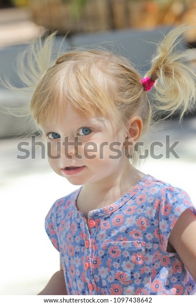 Very Cute Toddler 2 Years Old Stock Photo Edit Now 1097438642