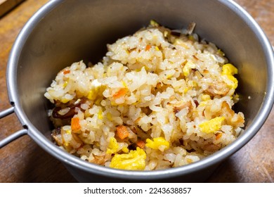 Very delicious fried rice from ordinary Japanese households - Shutterstock ID 2243638857