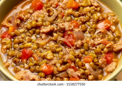 Very delicious Mung Bean Stew. Ginisang Monggo from Philippines.