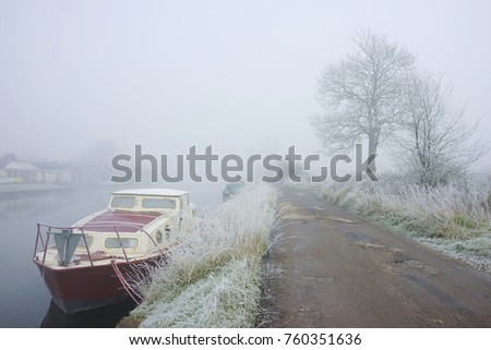 Similar – Foto Bild Rauhreif Winter Natur