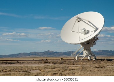 Very Large Array Satellite Dish Antenna