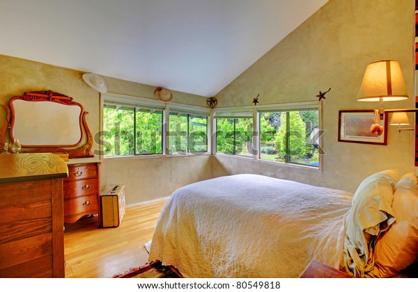 Very Nice Horse Ranch Large Bedroom Stock Photo Edit Now