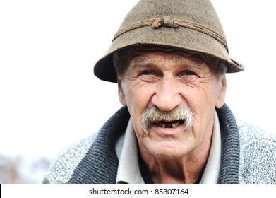 Very Nice Image Of A Lonely Old Man