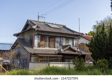 A very old and beautiful building on Yoshima Island in Sakaide City, Kagawa Prefecture, Japan - Shutterstock ID 2147237395