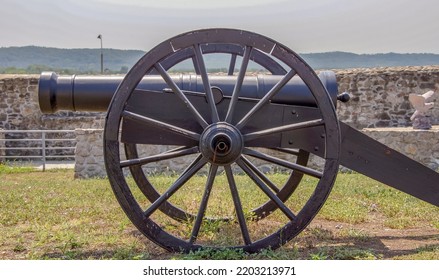 Very Old Historic Artillery Cannon