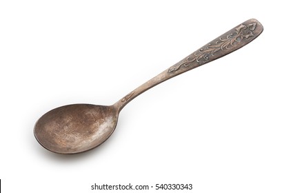 Very Old Rusty Vintage Silver Spoon Stock Photo 540330343 | Shutterstock