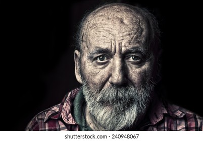 Very Old Senior Man