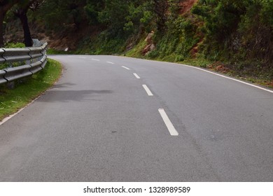 A Very Sharp Hair Pin Bend Road In Kodaikanal