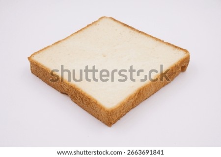 Very thick slice of white bread 