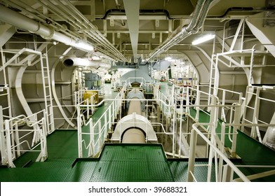 Vessel's ( Ship ) Engine Room Space