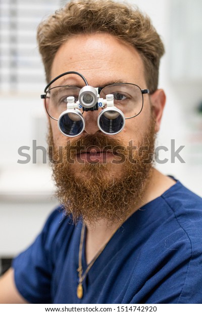 doctors magnifying glasses