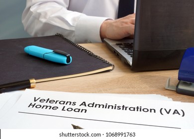 Veterans Administration (VA) Home Loan Application Form.