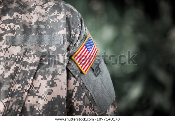 Veterans Day. Memorial day. US soldier. US Army.\
The United States Armed\
Forces.