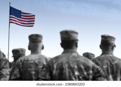 Veterans Day. US soldiers. US army. Military of USA. Memorial day. - Powered by Shutterstock