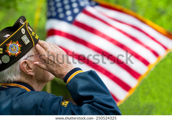Veteran\'s\
Saluting